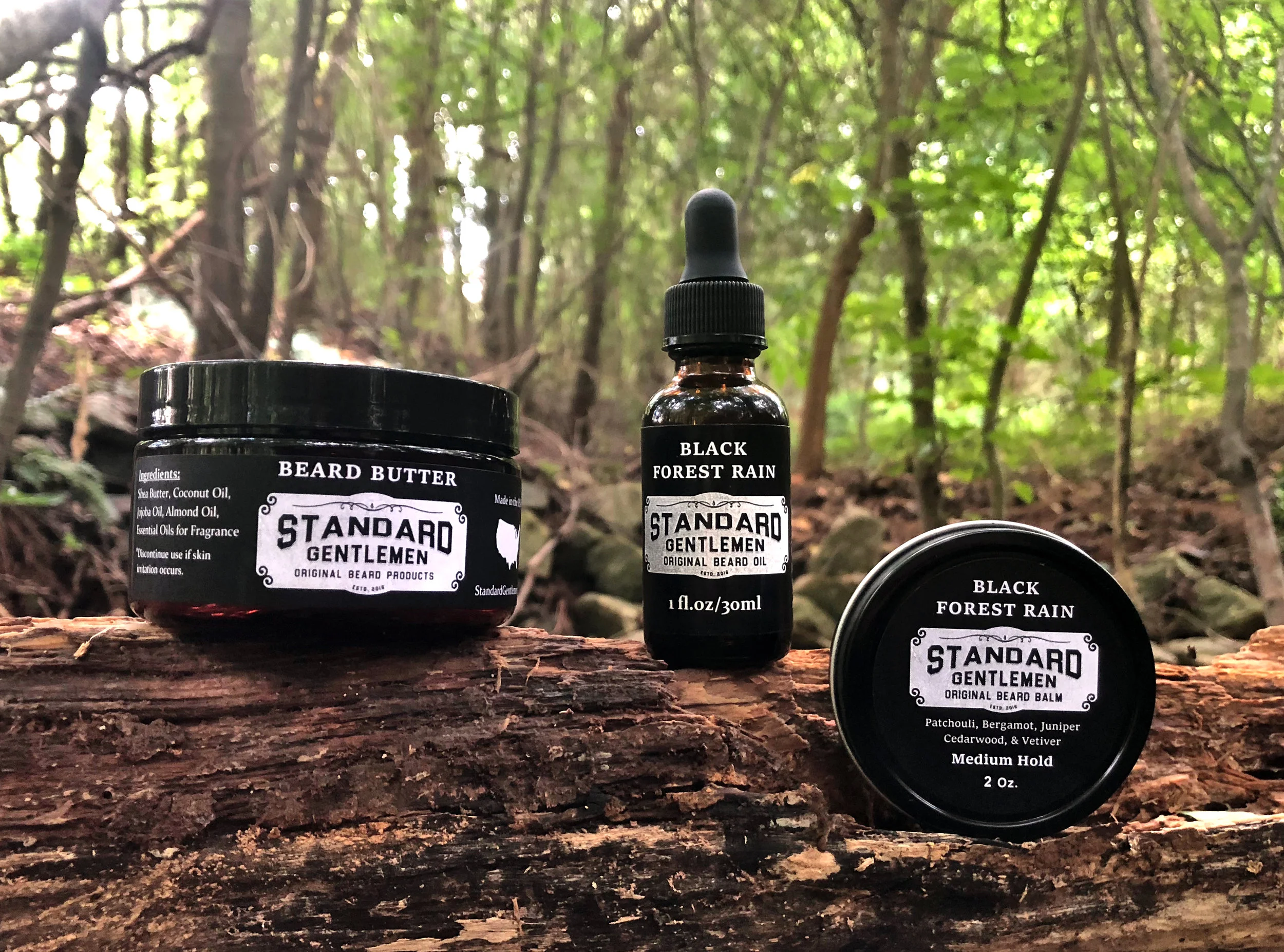 Black Forest Rain Beard Oil — Standard Gentlemen
